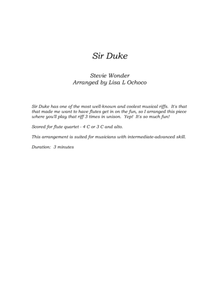 Sir Duke image number null