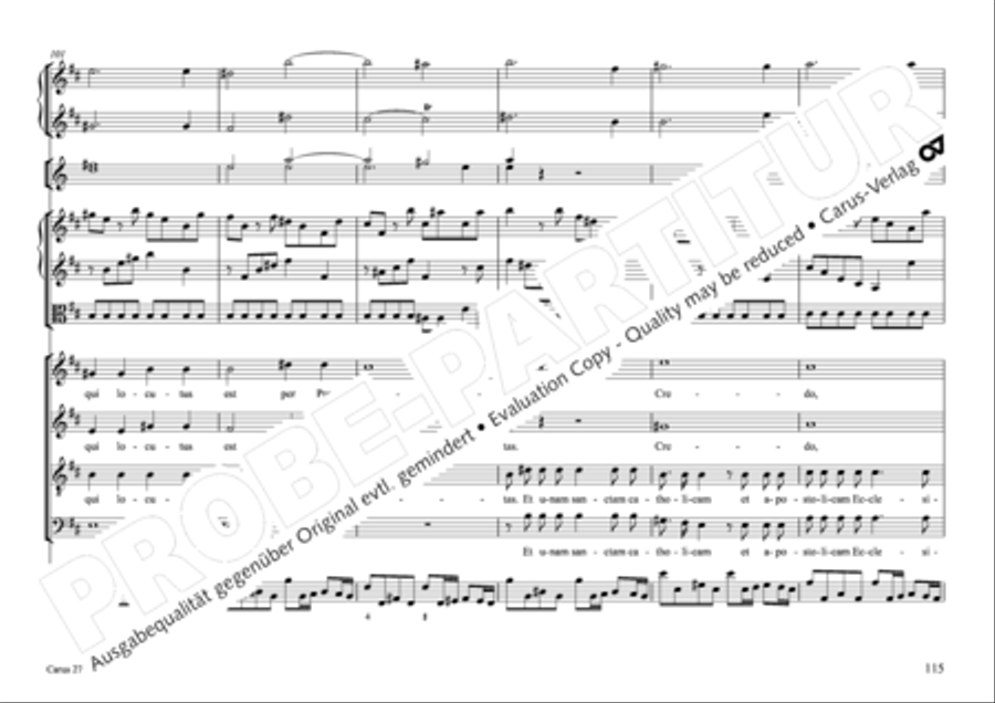 Messa per il Santissimo Natale 4-Part scores gallery preview page 106