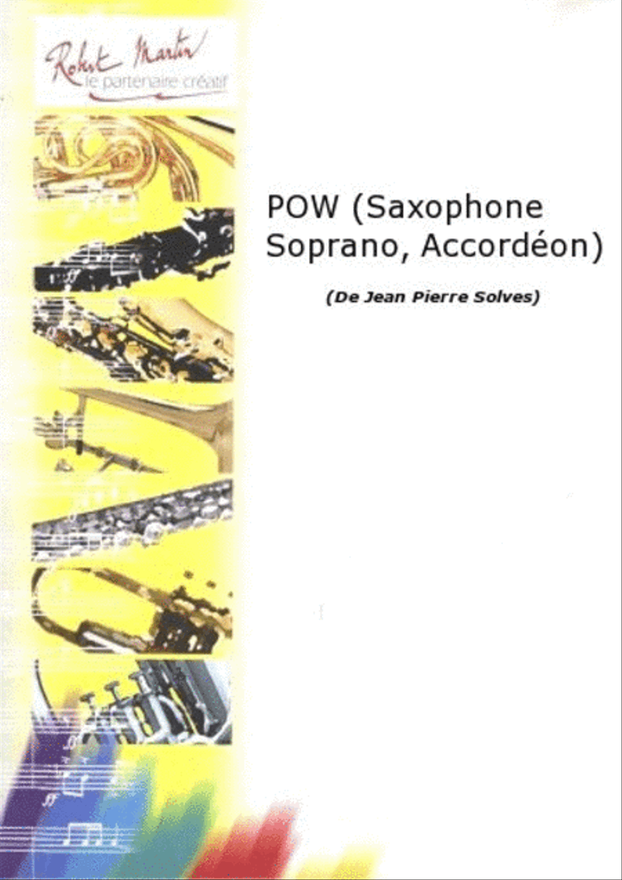 Pow (saxophone soprano, accordeon) Piano Accompaniment scores gallery preview page 1