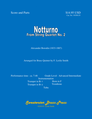 Notturno from String Quartet No. 2 ("And This Is My Beloved")