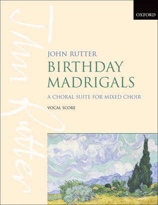 Book cover for Birthday Madrigals