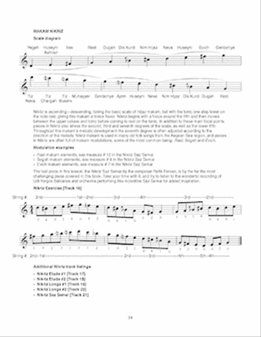School of Oud Book and Digital Audio scores gallery preview page 3