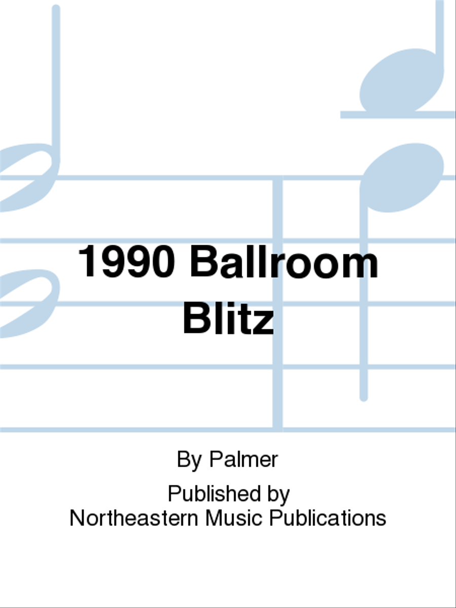 1990 Ballroom Blitz 1990 Ballroom Blitz Saxophone Duet scores gallery preview page 1