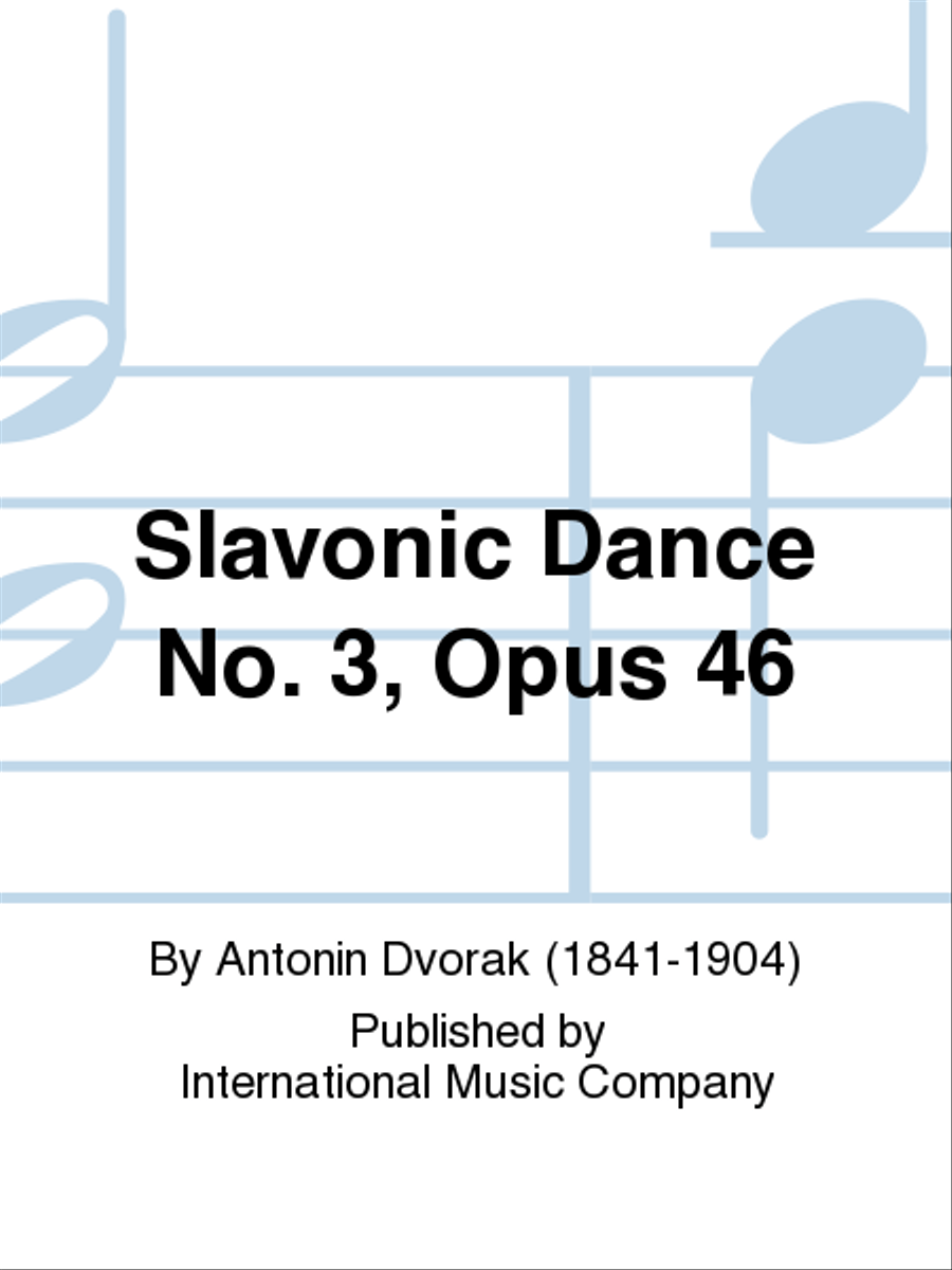 Slavonic Dance No. 3, Opus 46 Horn scores gallery preview page 1