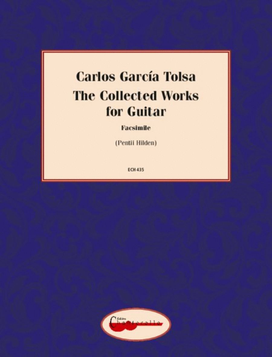 The Collected Works for Guitar Classical Guitar scores gallery preview page 1