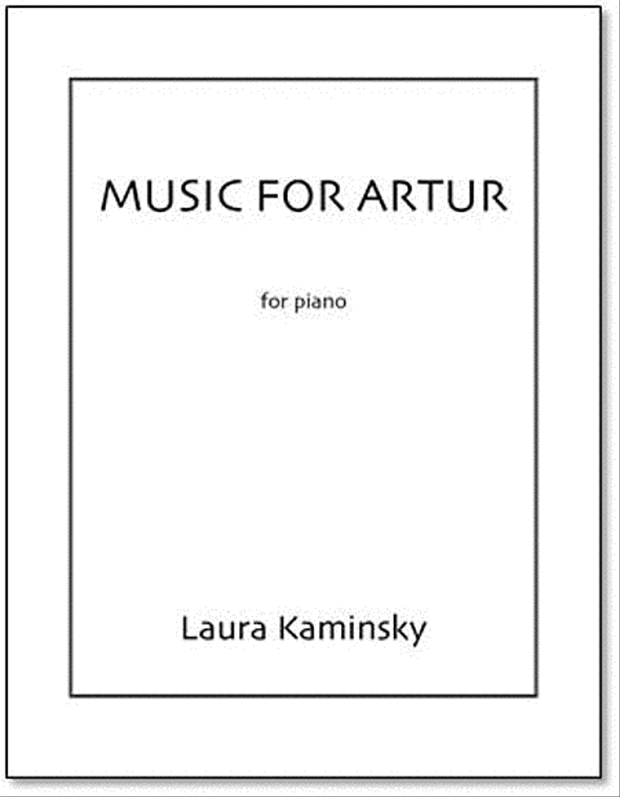 Music for Artur Piano Solo scores gallery preview page 1
