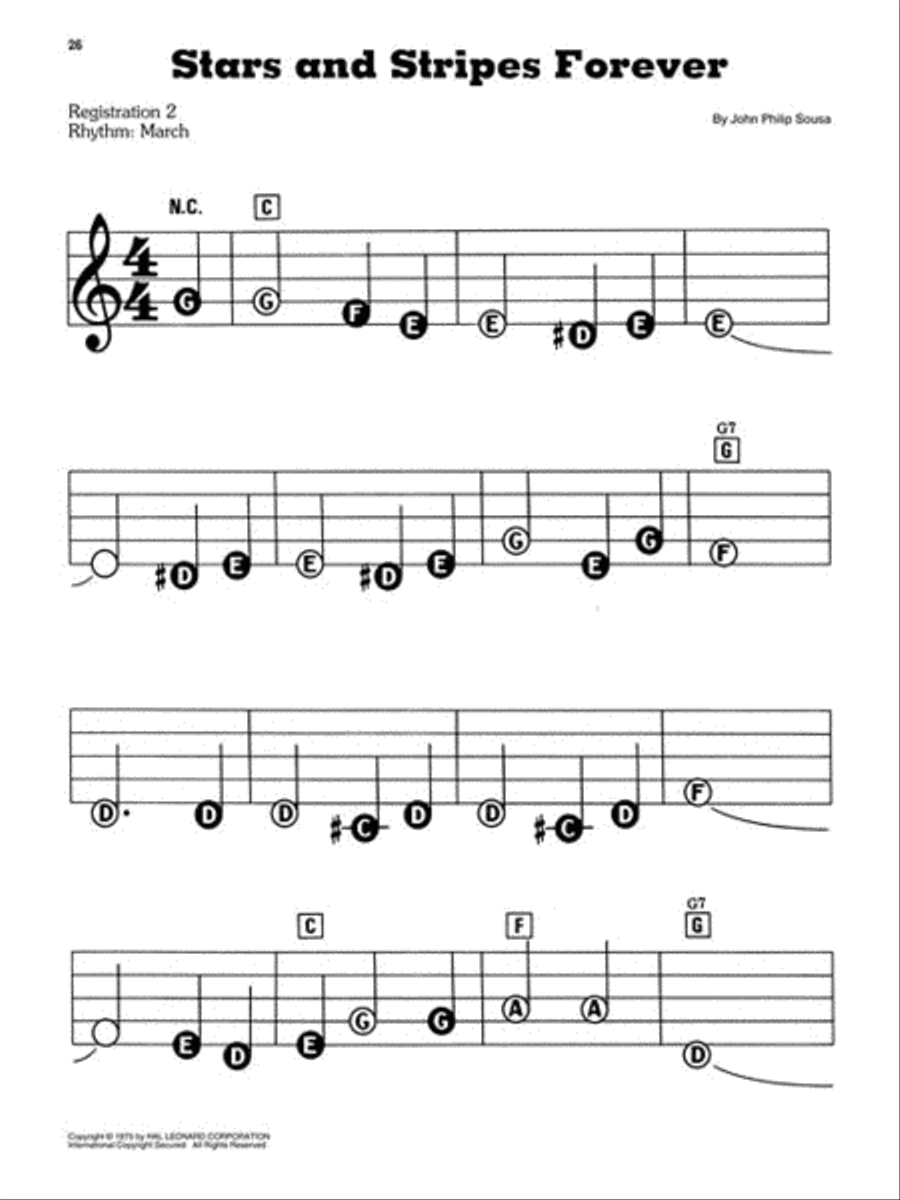 E-Z Play Today #8 - Patriotic Songs