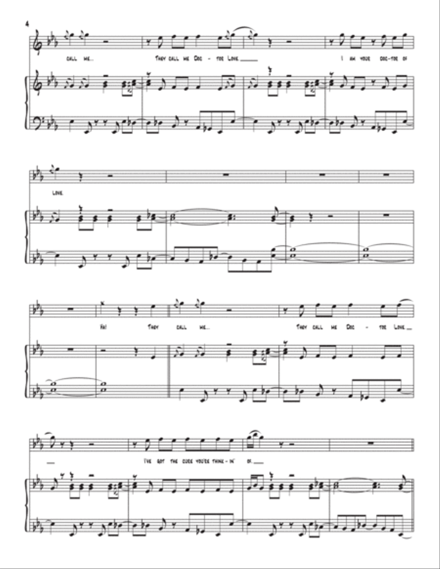 Calling Dr. Love Calling Dr. Love Voice scores gallery preview page 4
