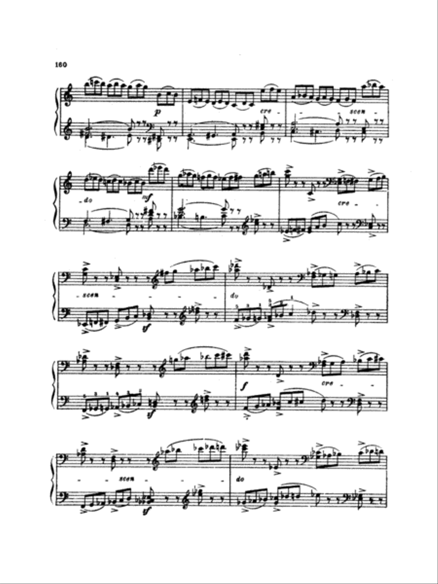 Tchaikovsky: Eighteen Piano Pieces, Op. 72; Aveu Passionne; Valse, Op. 40, No. 9, 1st Version Piano Solo scores gallery preview page 4