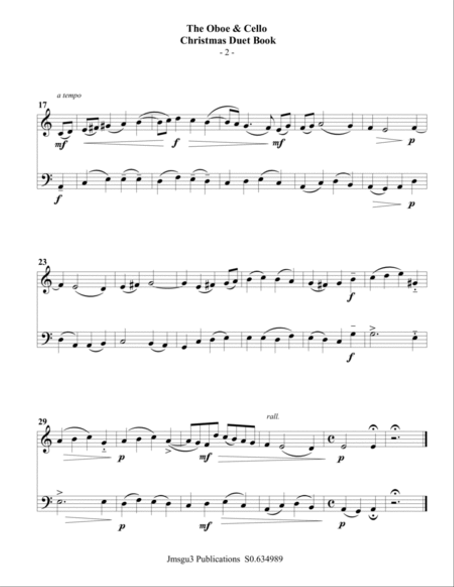 Oboe and 2025 cello