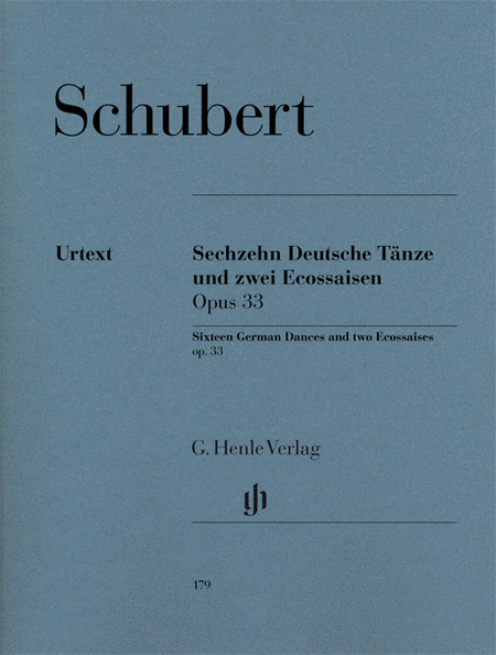 Schubert, Franz: 16 German dances and 2 Ecossaises op. 33 D 783