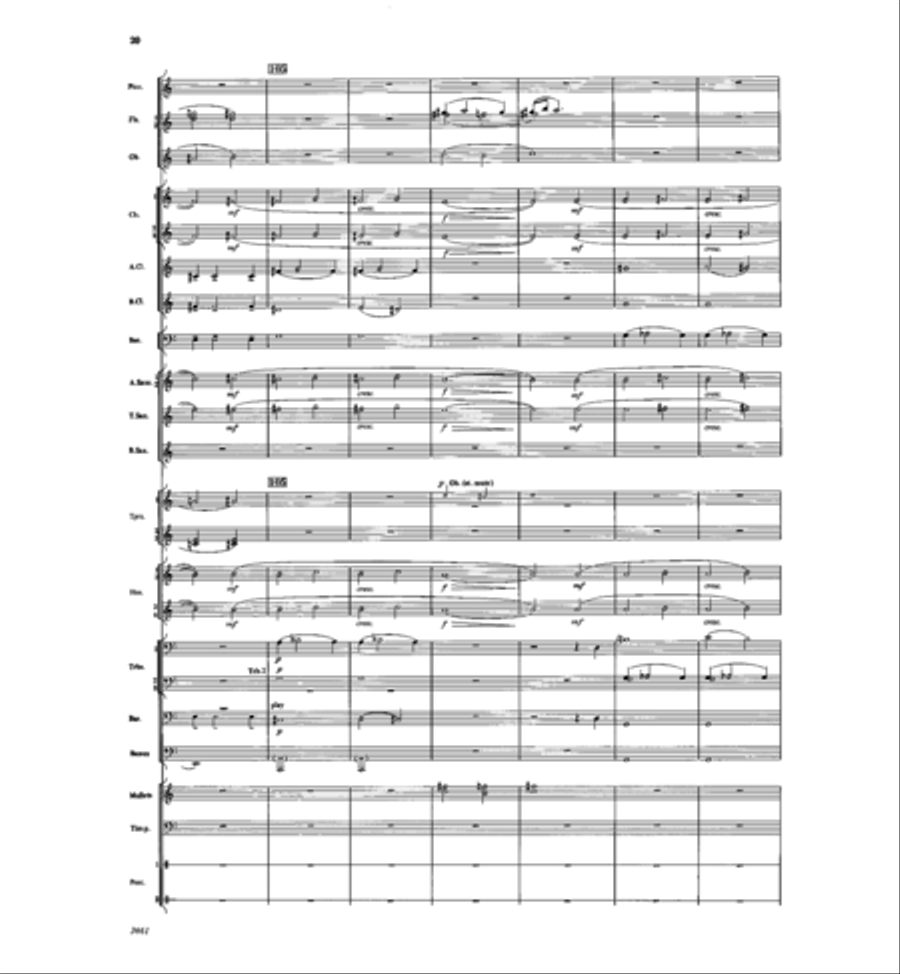 Overture A La Russe Concert Band scores gallery preview page 19