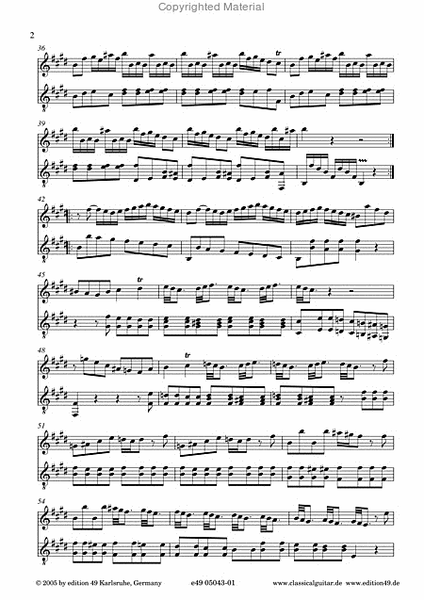 Sonate K.162 E-Dur