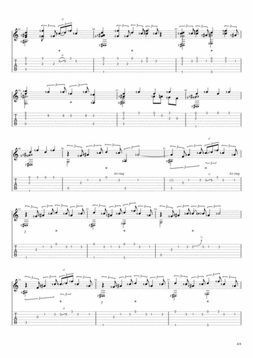 7 Years - Lukas Graham - Fingerstyle Acoustic Tabs image number null