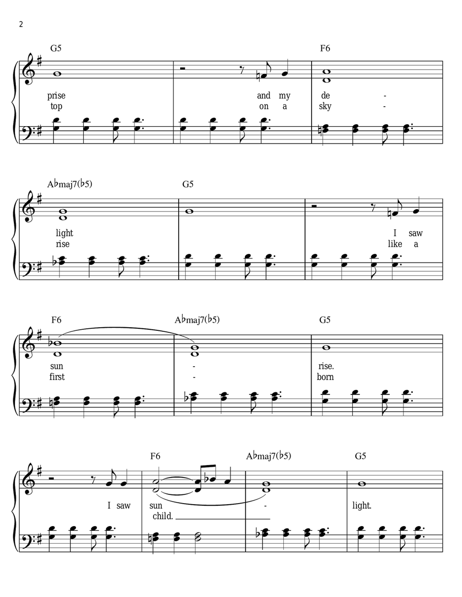 Daylight Voice scores gallery preview page 2