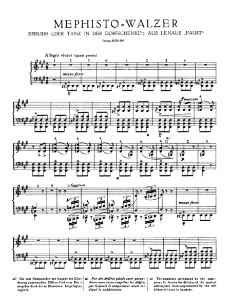 Liszt: Mephisto Valse