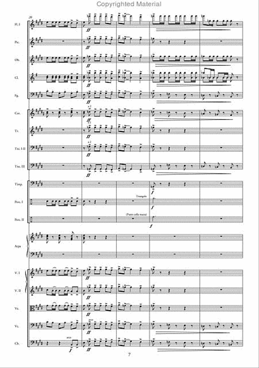 La rosa del azafrán (partitura) 4-Part scores gallery preview page 5