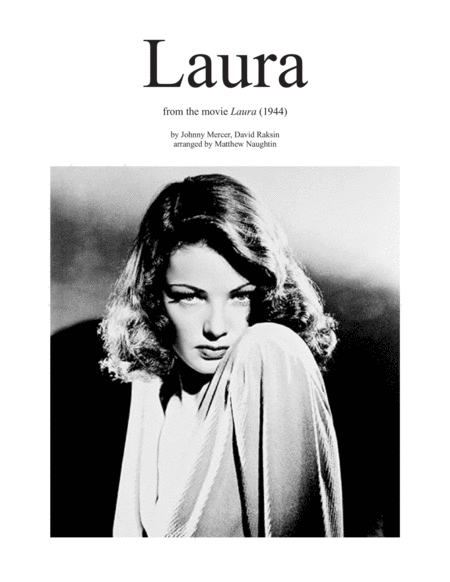 Laura by David Raksin Cello - Digital Sheet Music
