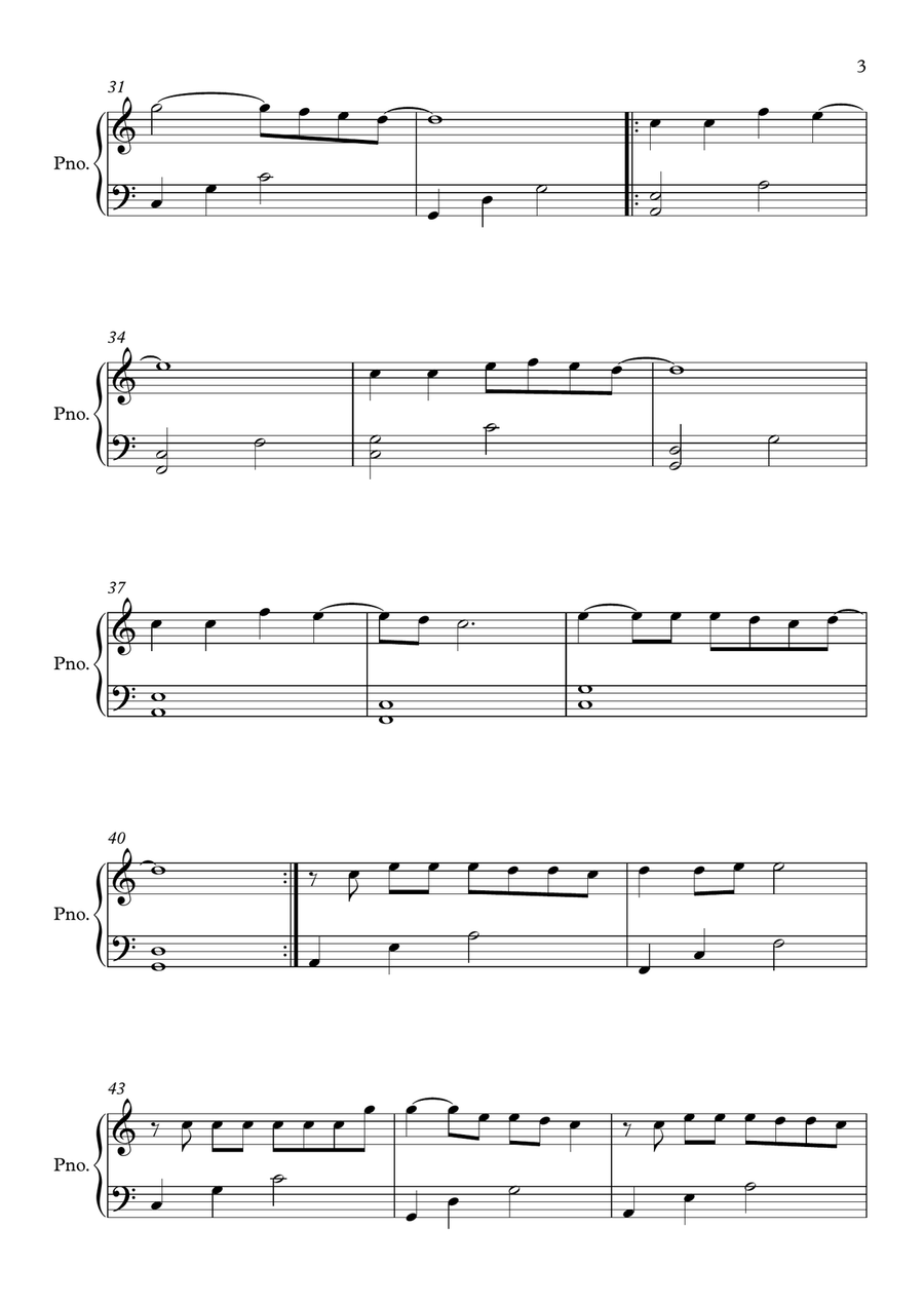 Be Alright Easy Piano scores gallery preview page 3