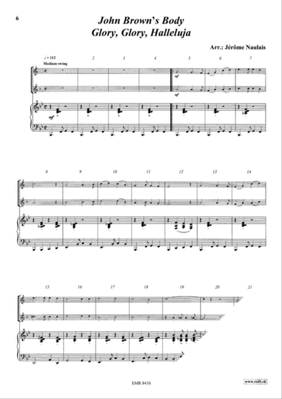 Duet Album Volume 10 Brass Ensemble scores gallery preview page 4