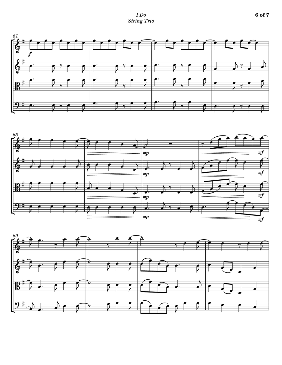 I Do I Do String Trio scores gallery preview page 6