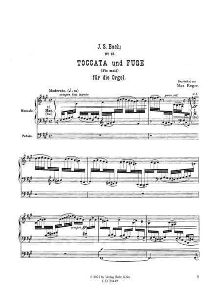 Klavierwerke, Heft 4 (für Orgel)