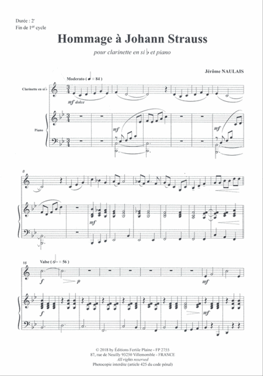 Hommage à Johann Strauss