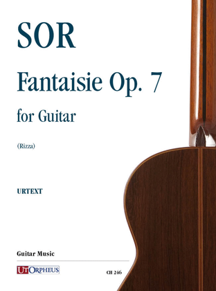 Book cover for Fantaisie Op. 7 for Guitar