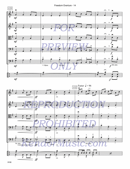 Freedom Overture (Full Score)