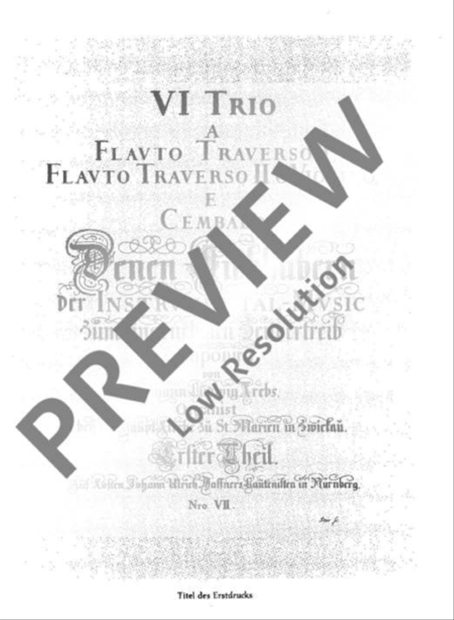Triosonata B minor Triosonata B minor Flute scores gallery preview page 5