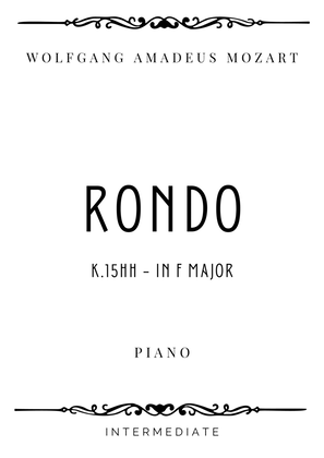 Mozart - Rondo in F Major K 15hh - Intermediate