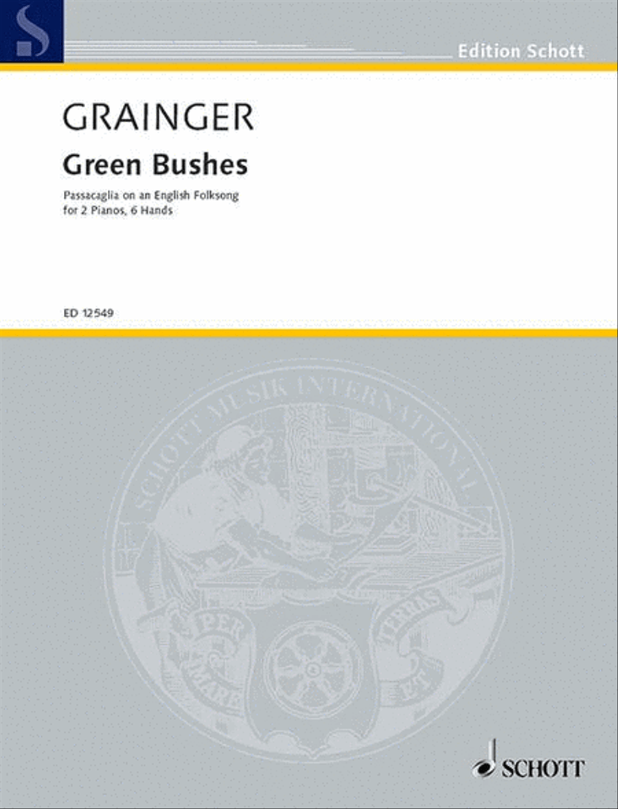 Grainger Green Bushes; 2pft 6h Piano scores gallery preview page 1