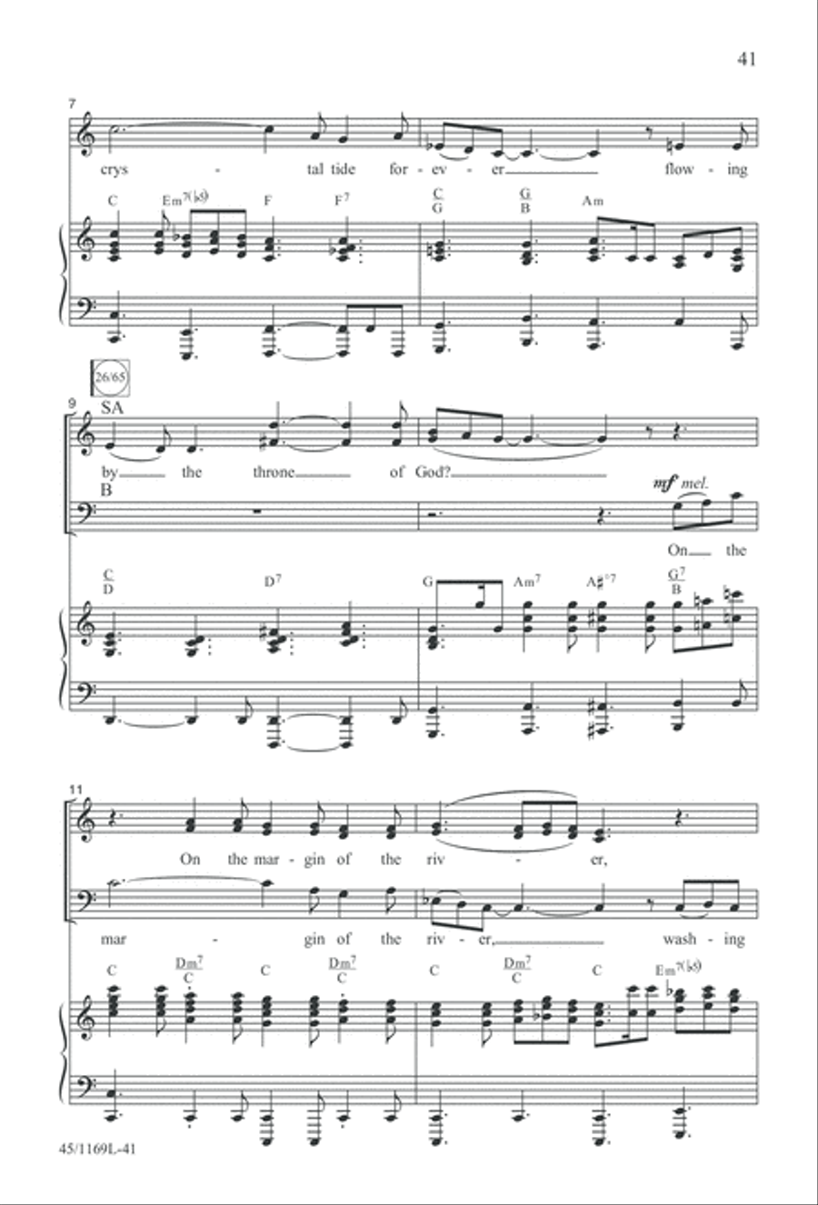 Simply Southern Gospel 3-Part scores gallery preview page 41