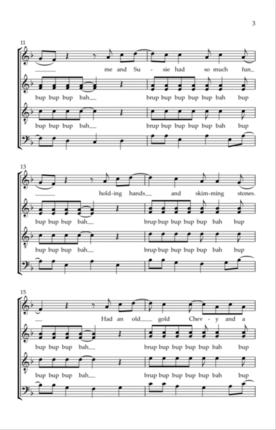 Crocodile Rock Divisi scores gallery preview page 3