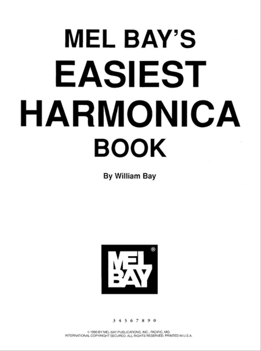 Easiest Harmonica Book