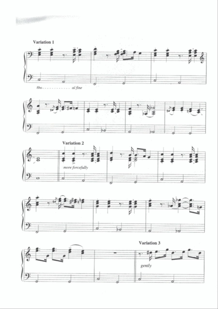 A Day in the Life of a Walking Bass Piano Solo scores gallery preview page 2