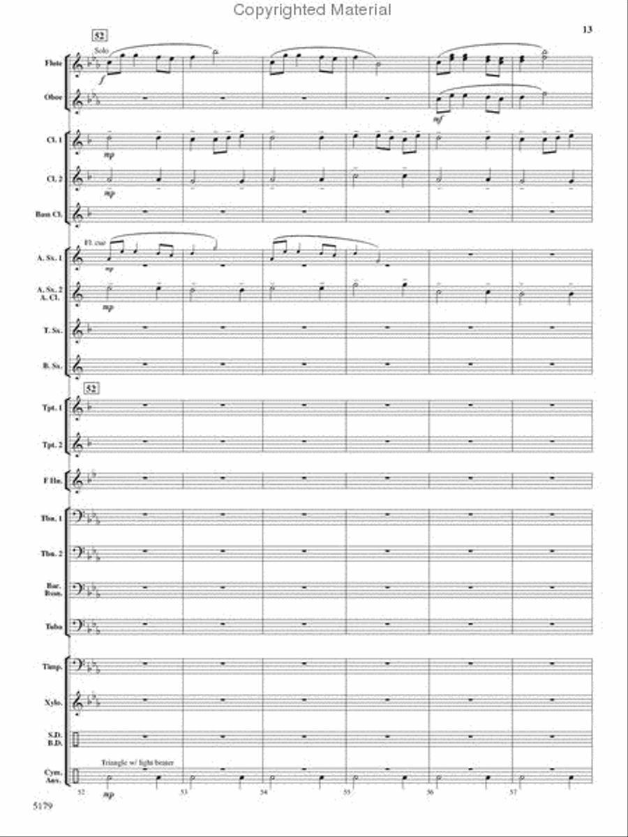 American Journey Concert Band scores gallery preview page 12