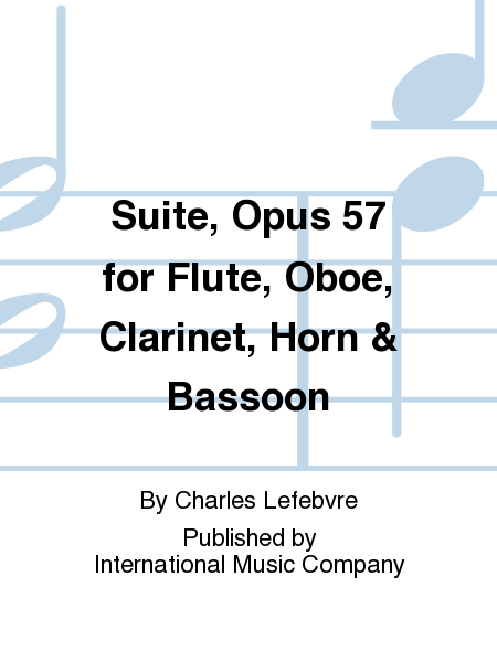 Suite, Opus 57 For Flute, Oboe, Clarinet, Horn & Bassoon