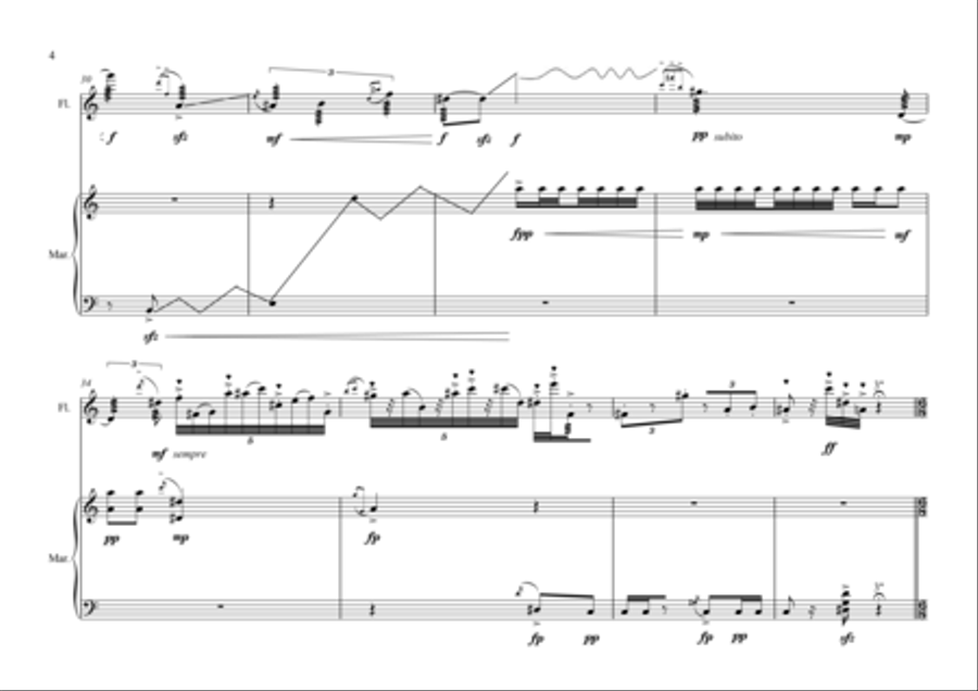 Wood Spirit Flute scores gallery preview page 6