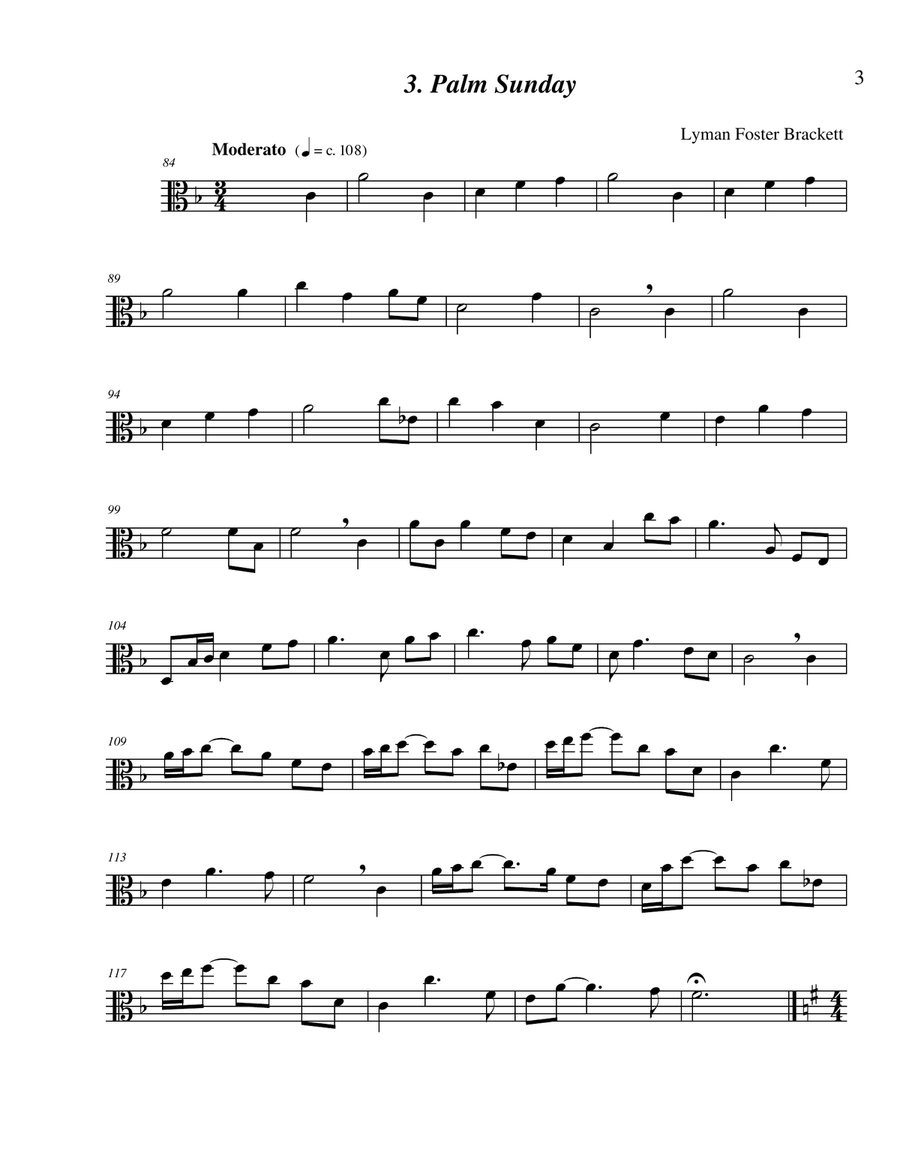 52 Easter Hymns for the Solo Performer - viola Viola Solo scores gallery preview page 5