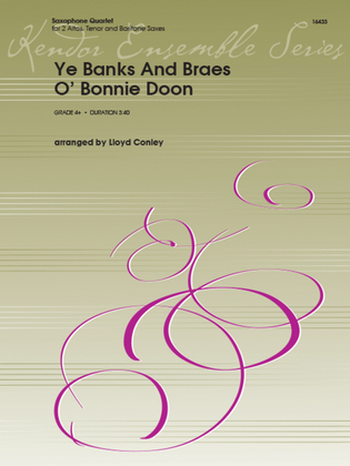 Book cover for Ye Banks And Braes O' Bonnie Doon