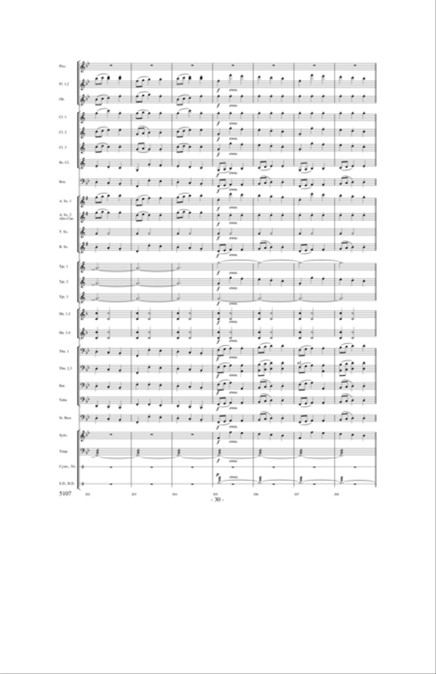 Slavonic Dance No. 1 Slavonic Dance No. 1 Concert Band scores gallery preview page 29