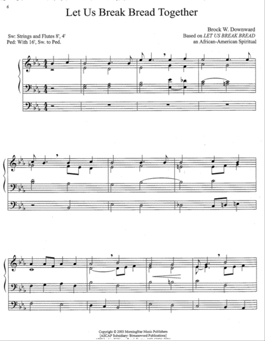 Twelve Hymn Introductions Organ scores gallery preview page 2
