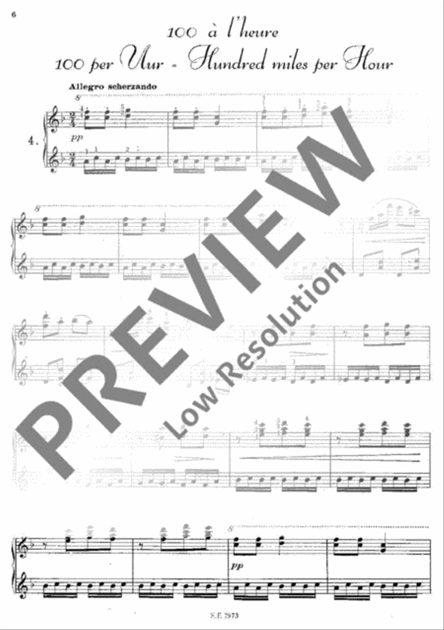10 Pieces for Children Piano Solo scores gallery preview page 7