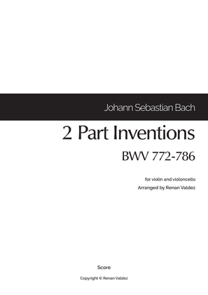 15 Two-Part Inventions (for violin and violoncello)