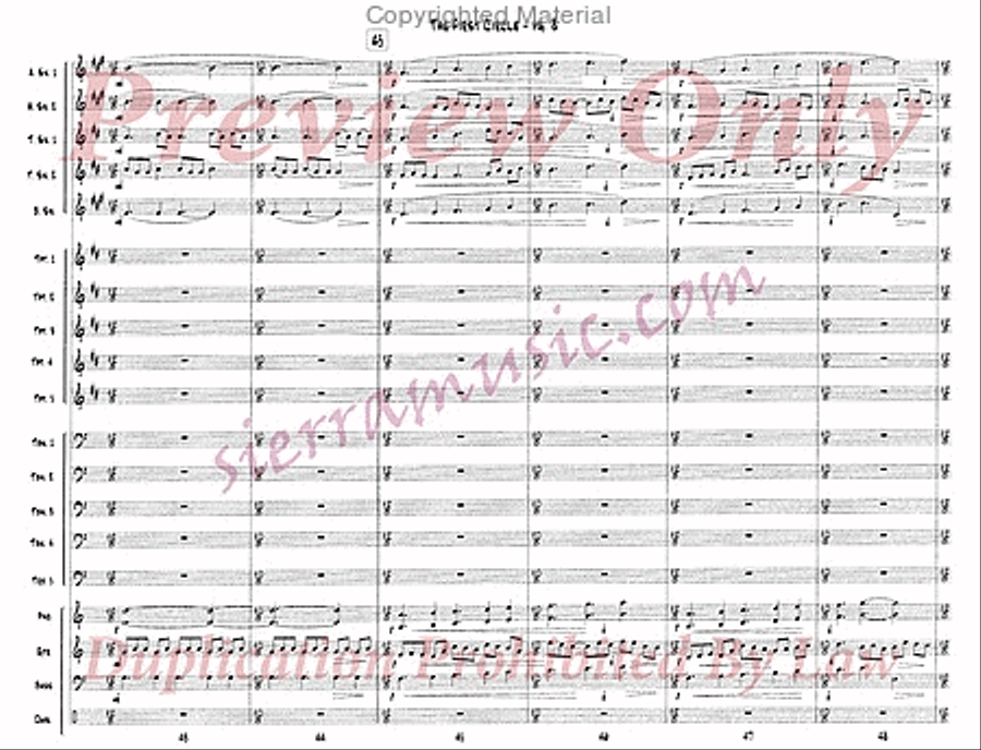 The First Circle Big Band scores gallery preview page 9