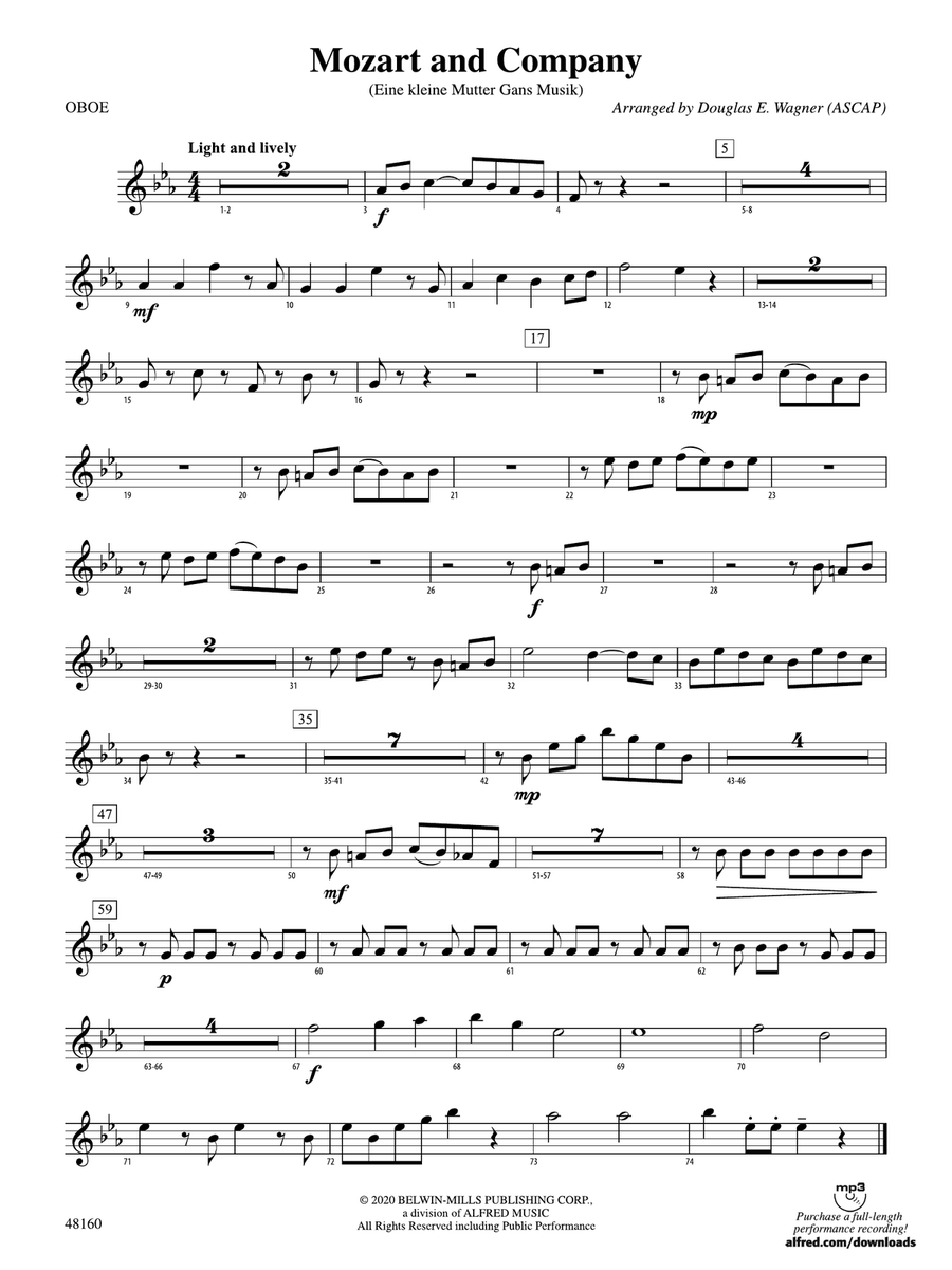 Mozart and Company: Oboe