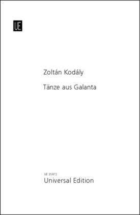 Book cover for Dances of Galanta