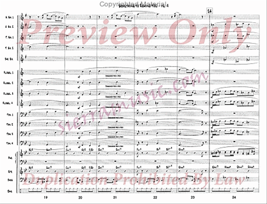 Something To Remind You Something To Remind You Big Band scores gallery preview page 5
