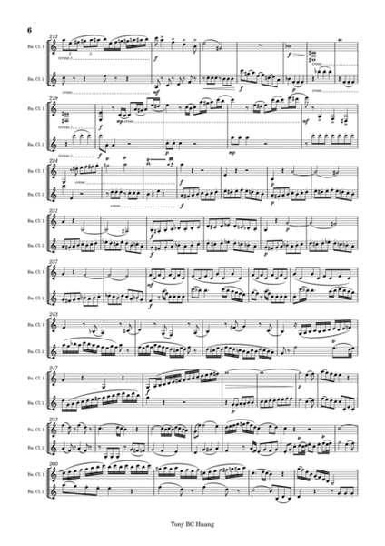 Clarinet Concerto K.622, Clarinet Duet Version image number null